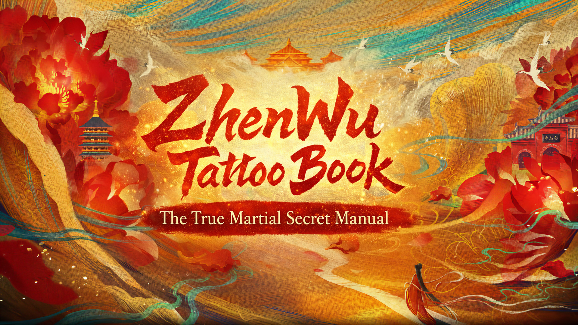 ZhenWu Tattoo Book - The True Martial Secret Manual